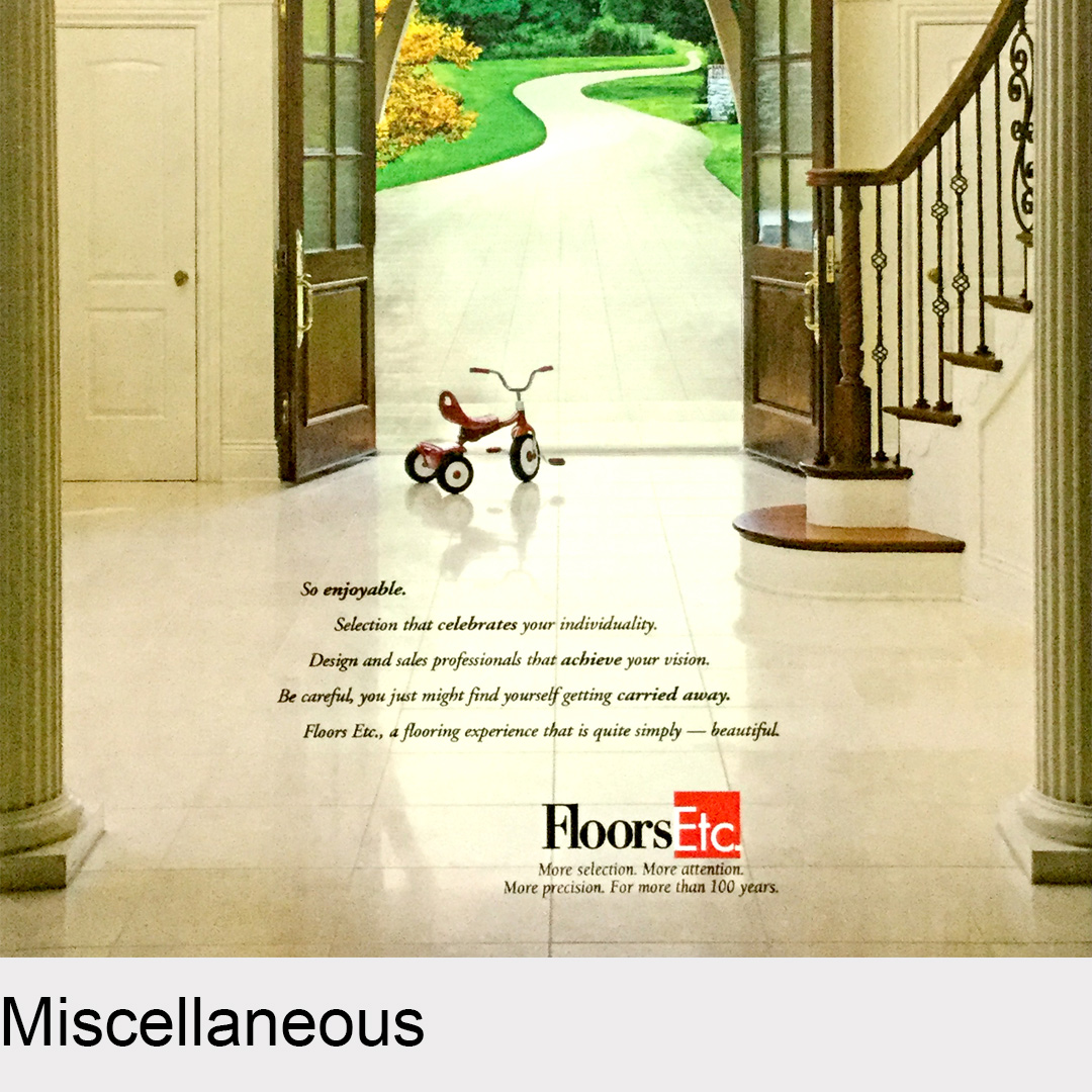 Art direction, photography, video, and more