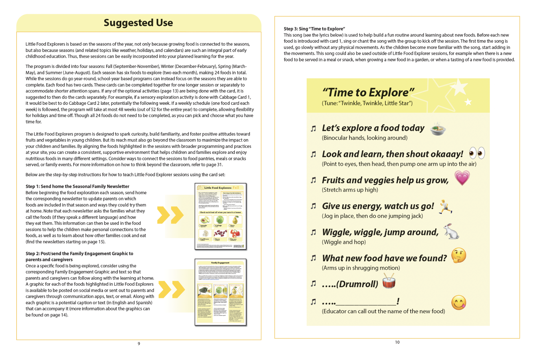Curriculum examples