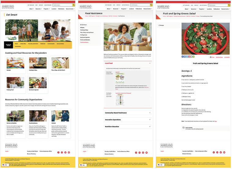 eatsmart.umd.edu